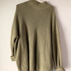 Olive Green Women's Sweater